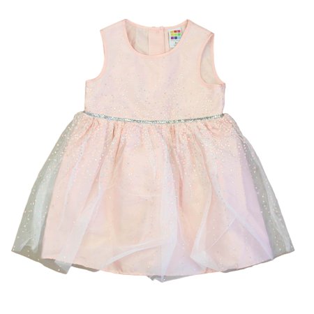 

Pre-owned Healthex Girls Pink Sparkle Special Occasion Dress size: 2T