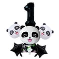 thumbnail image 1 of 6pcs Party Balloons Panda Shape Balloons Set Party Supplies for Birthday Baby Shower (Number 1), 1 of 5