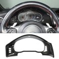 thumbnail image 4 of Dashboard Frame, High Gloss ABS Carbon Fiber Style Wear  Center Console Dash Trim Exquisite  for Car, 4 of 8