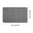 thumbnail image 3 of Happy Place Door Mat Crystal Velvet Absorbent Non Slip Entry Rug Dirt Trapping Easy Clean Welcome Mat For Entryway Porch Staircase Garage Patio Office Home Indoor Outdoor Decor Gift Idea, 3 of 6