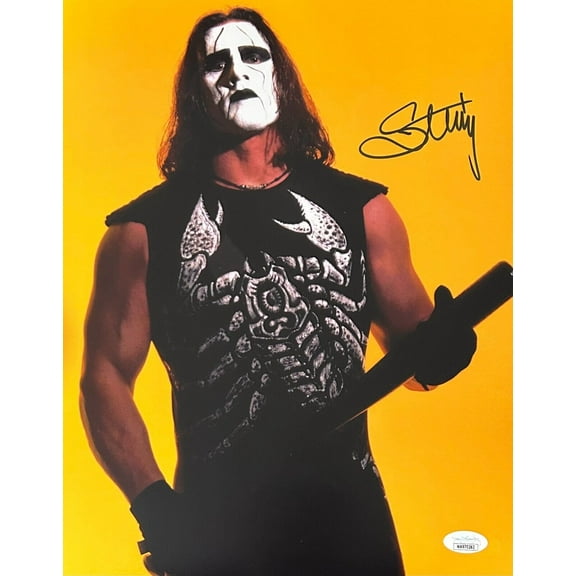 STING Signed Autographed 11x14 Photo JSA Authenticated #7 WCW WWE AEW