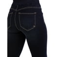 thumbnail image 4 of Jordache Women's and Women's Plus High Rise Hourglass Curve Jeans, Sizes 2-22, 4 of 6