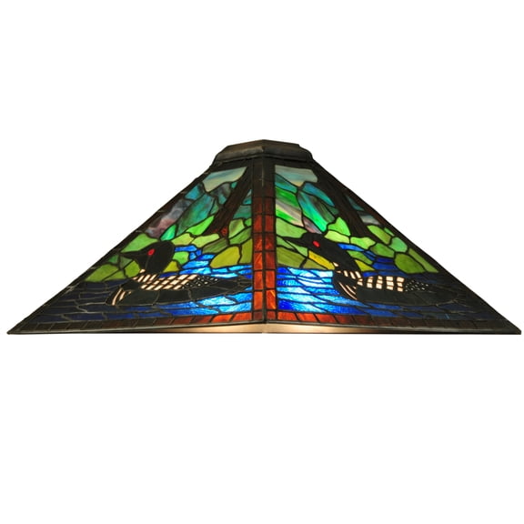 Meyda Tiffany - 138028 - Wall Sconce - Loon - Purple/Blue Bl Ca Ebr