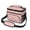Strawberry and Dot, variant on Strawberry and Dot Pink Pattern Insulated Lunch Box for Women Men, Medium Leakproof Cooler Bag with Adjustable Strap, 10"x6.7"x8"