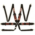 thumbnail image 6 of RaceQuip 854004RQP Harness HNR/HANS 6 Point Camlock FIA Pull Up Adjust Clip-In/Wrap Around Black, 6 of 7