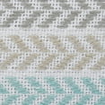 thumbnail image 6 of LR Home Altair Cotton Pillow Set of 4 in Blue/Gray, 18" x 18", 6 of 7