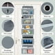 thumbnail image 2 of Estante de almacenamiento de puerta - gris (cinco capas) Ormromra WMSS-204, 2 of 7