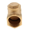 thumbnail image 3 of Femenino Cobre Amarillo Del Conector de La Válvula de Retención para El Compresor de Aire - DN40 Gloria válvula de retención sin plomo BSP, 3 of 6