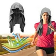 thumbnail image 2 of Audhol Microfiber Sweat Towel for GYM Microfiber Thick Wipe Sweat Towel Outdoor Sports Fitness Yoga Absorbent instant Dry Sports Towel Yoga Towel for Home GYM Grey One Size, 2 of 2