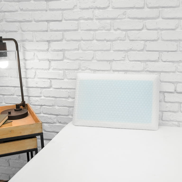 Biopedic bed wedge with gel coating top