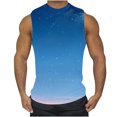 thumbnail image 1 of zfhfof Débardeurs Graphiques pour Hommes Motif Novateur Imprimé Sans Manches T-Shirts de Musculation Été Col Rond Décontracté Chemise de Plage, 1 of 5