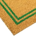 thumbnail image 5 of Northlight Natural Coir Shamrock with Stripes Outdoor Doormat 18" x 30", 5 of 7