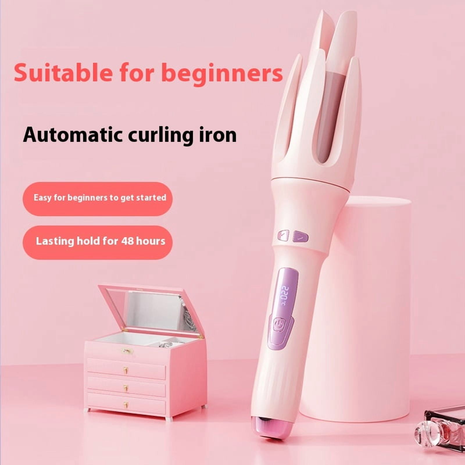 Hair Curling Iron Q3 Automatic Curling Iron with LCD Display - 9 Temperature Settings & One-Button Operation