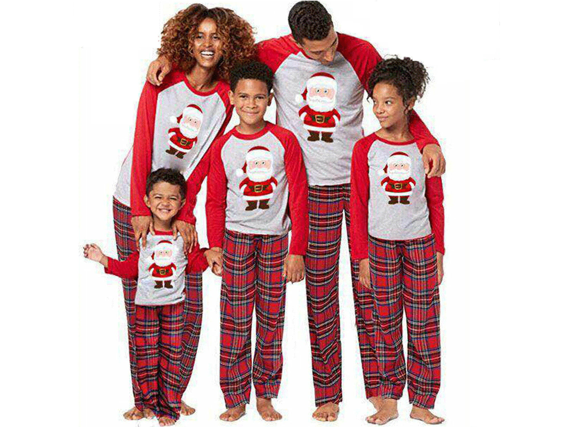 Details about   Christmas  Pyjamas Women Men Kids Xmas Santa Family Matching Nightwear Costume