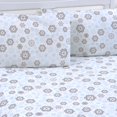 thumbnail image 1 of Juego de sábanas de franela Mellanni Cotton con doble cepillado Cal King, 1 of 4