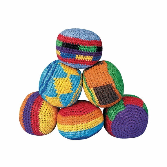 Knitted Kickballs, Toys, 12 Pieces for Home Holiday Decorations