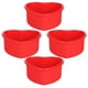 thumbnail image 2 of GOOHOCHY 4 moldes de silicona con forma de corazón para hornear, antiadherentes, para San Valentín, aptos para horno, microondas, freidora de aire y congelador., 2 of 7