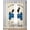 Off White Blue, variant on Green Black Buffalo Checkered Sheer Curtains 84 Inch Length 2 Panels Set for Living Room/Bedroom, Bones Cute Dogs Pets Kitchen Curtains Grommet Semi-Sheer Curtains Drapes Window Treatments 42"x84"x2