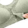 thumbnail image 5 of Diufon Front Clasp Bras for Women Underwireless Comfy Bras Solid Color Full Coverage Bras, 5 of 5