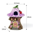 thumbnail image 2 of Outdoor Decorations Crafts Solar House Lights Balcony Decoration Courtyard Garden Layout Resin Crafts Decorations, 2 of 7