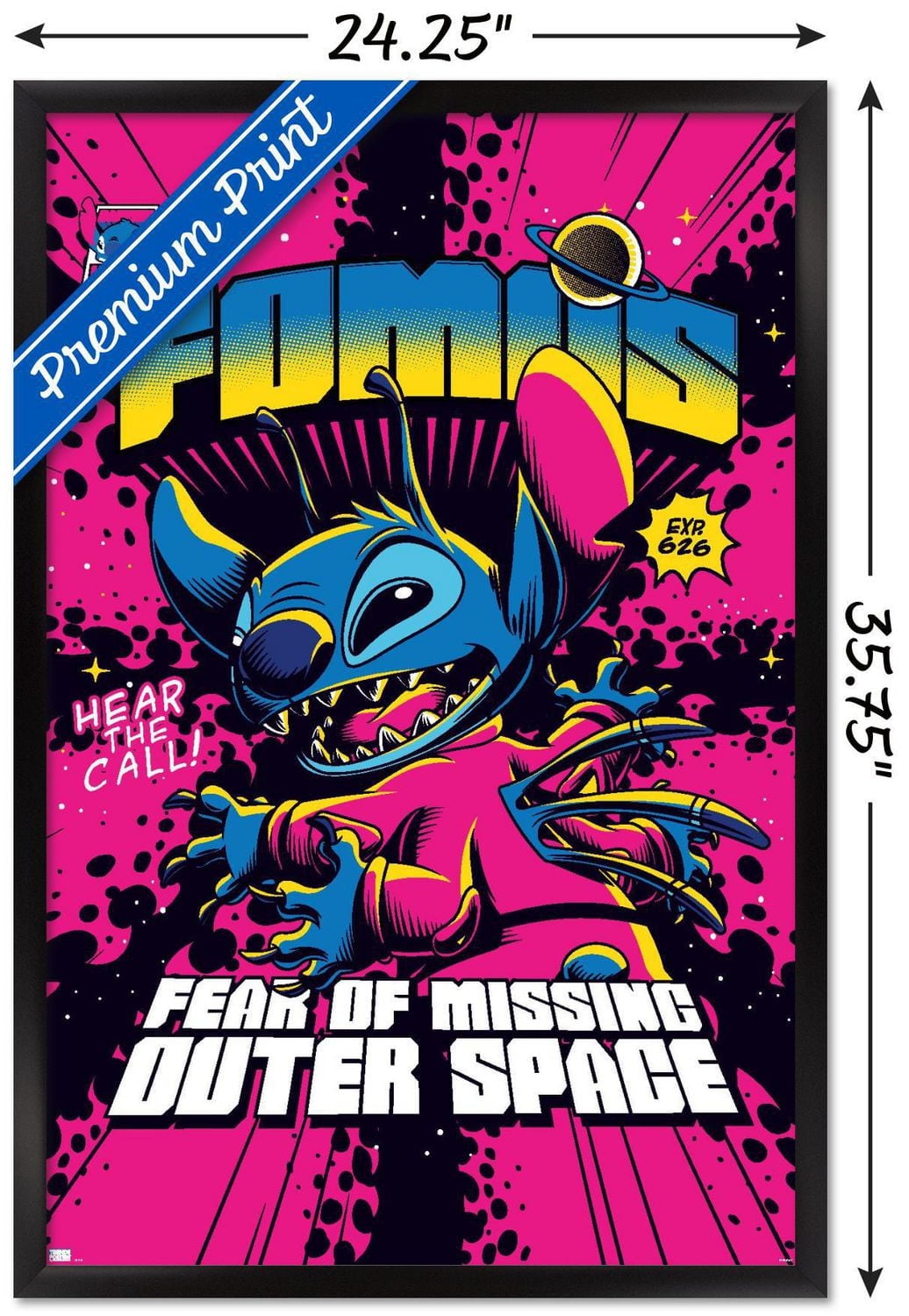 Disney Lilo and Stitch - Hear The Call Wall Poster, 14.725" x 22.375"