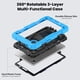 thumbnail image 3 of Samsung Galaxy Tab A9 8.7-inch (SM-X110/X115/X117) Funda Protectora (Azul Claro), 3 of 9
