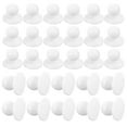 thumbnail image 4 of ROSENICE 100Pcs Fabric Covered Buttons for Sewing and Chef Uniforms in White, 4 of 8