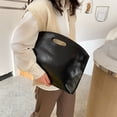 thumbnail image 5 of Bolsos Para Mujer Bolsos Para Mujer Bolsos retro para mujer Bolso para computadora portátil Maletín de cuero de PU Tote de oficina (Negro), 5 of 5