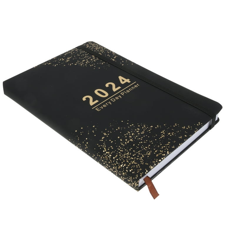 Agenda Daily Planner English 2024 Planner English Notebook Planner 2024  Monthly Planner 