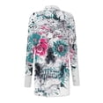 thumbnail image 5 of Cárdigan de mujer Cárdigan de frente abierto Cárdigan estampado de moda Cárdigan de manga larga Blusa informal suelta Tops Odeerbi ODB-2, 5 of 5