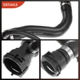 thumbnail image 6 of A-Premium Upper Radiator Coolant Hose Compatible with BMW E65 745i 2002-2004 V8 4.4L, E66 745Li 2002-2004 V8 4.4L, Petrol, Replace# 17127508010, 17 12 7 508 010, 6 of 6