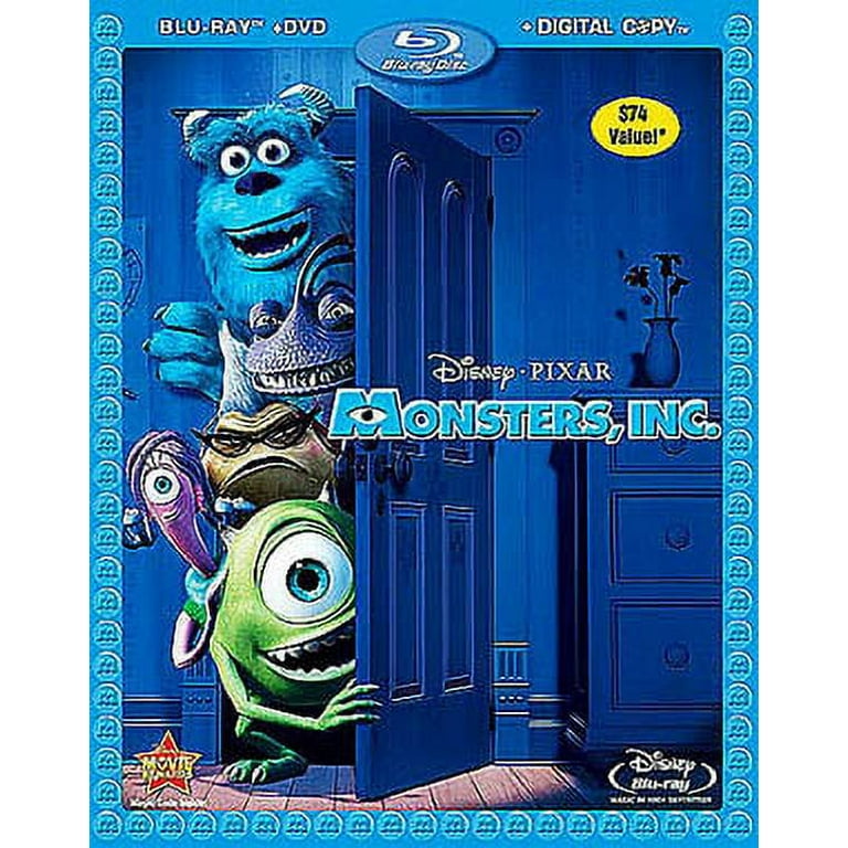 Monsters Inc - Disney100 Edition Walmart Exclusive (Blu-ray + DVD + Digital  Code) 