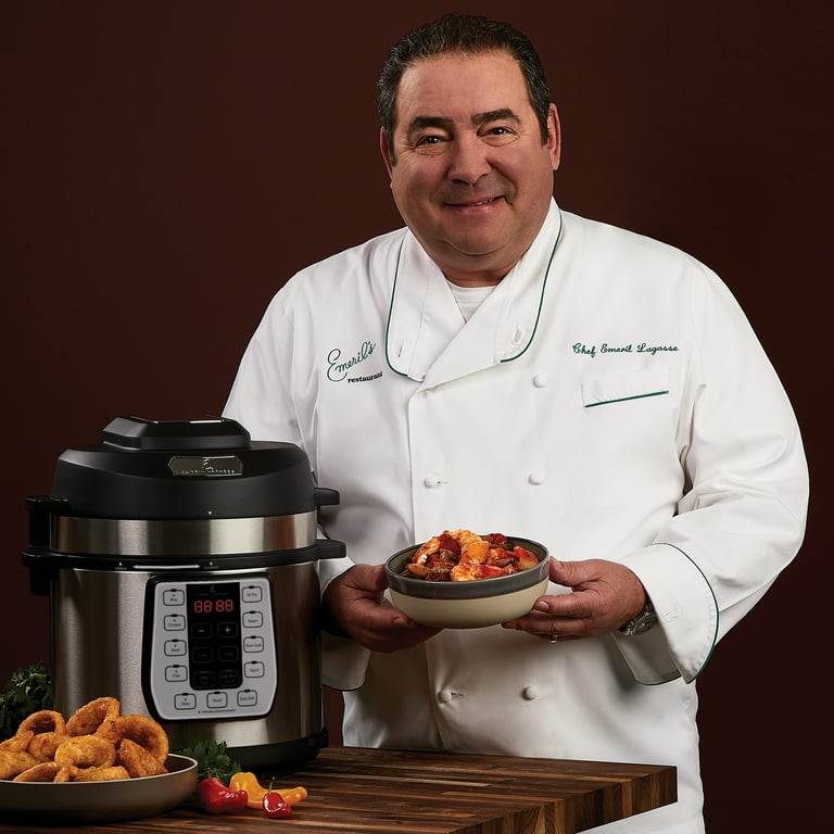 Emeril 30-Quart Aluminum Fry Pot Lid(s) Included in the Cooking