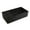 Matte Black, variant on Whitehaus Home Indoor Farmhouse Kitchen Bathroom Large Quatro Alcove Reversible Fireclay Sink With Integral Drain Board And Decorative 2 1/2"Lip On Both Sides WHQD540-White