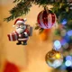 thumbnail image 5 of Christmas Cartoon Santa Claus Pendant Christmas Tree Hanging Oranment New Year 2024 Gift Xmas Tree Decoration for Home Decor, 5 of 5