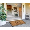 thumbnail image 2 of A1 Home Collections Rubber and Coir Molded Door Mat 30x48 Inch Designer Hand-Crafted ,Personalized ,Double/Single Door Mat, 2 of 8
