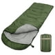 thumbnail image 3 of Sacos de dormir cálidos para acampar para adultos al aire libre, resistentes al agua y al clima frío, 3 of 8