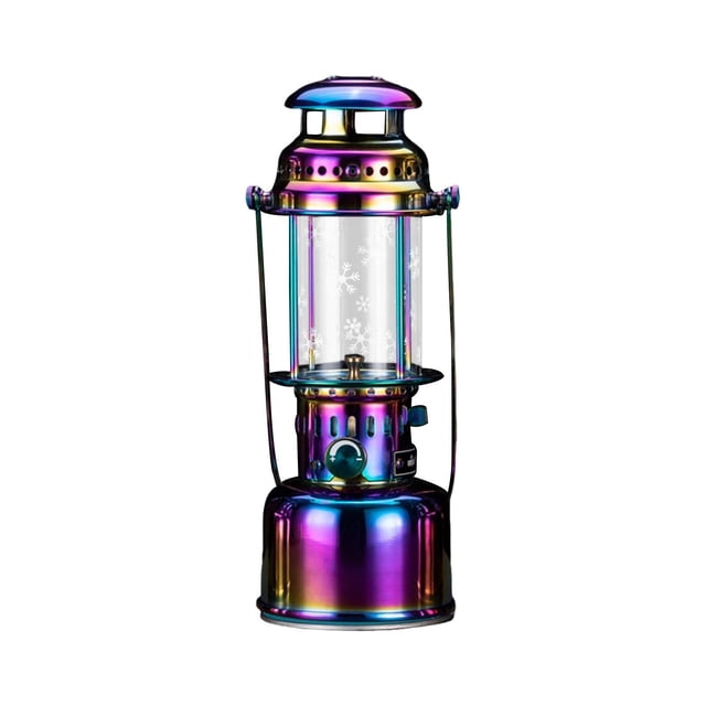 Linterna de Gas para Camping, pantalla de cristal, linterna portátil impermeable, lámpara para tienda de campaña, luz para mochilero, suministros de Vistoso