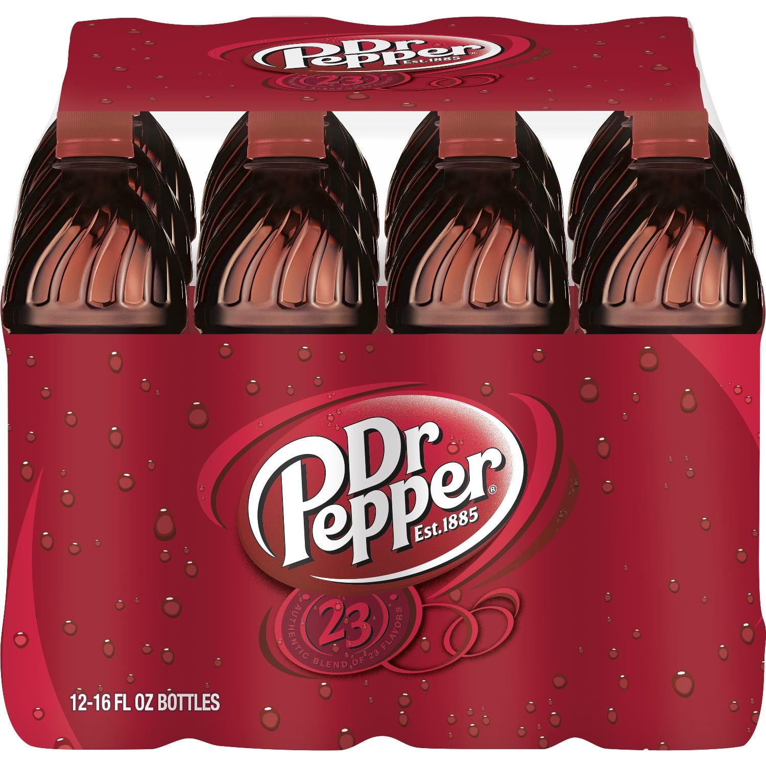 Dr Pepper Cherry Cola Soda Pop 16 Fl Oz 12 Pack Bottles 6096