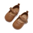 thumbnail image 4 of Nygoyerh Baby Girl Princess Shoes Lightweight Mary Jane Flats Wedding Dress Shoes with Non-Slip Rubber Sole, 4 of 7