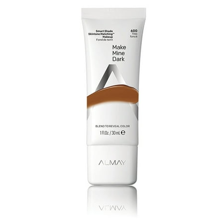 Almay Smart Shade Skintone Matching Makeup SPF 15, Make Mine Dark, 1oz
