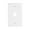 1 Port, variant on iwillink 1 Port Keystone Jack Wall Plate 10-Pack, Low Profile Ethernet Wall Plate Single Gang Wall Plates for Keystone Jack, White