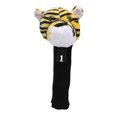 thumbnail image 1 of Housse de protection pour tête de club de golf en peluche et nylon, motif tête de tigre mignon, pour les amateurs de golf, femmes et hommes, 1 of 4