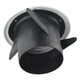 thumbnail image 5 of Round Adjustable Wall Interior Vent ABS Ventilation Grille Vent Cover 75mm/100mm/125mm/150mm/200mm For Bathrooms, Offices, 5 of 10