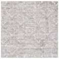 thumbnail image 6 of SAFAVIEH Mirage Jacqueline Floral Area Rug, Silver/Ivory, 8' x 10', 6 of 10