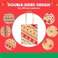 thumbnail image 3 of Bolsas de Regalo JOYIN Navidad de Papel Kraft 24 piezas 13x11x5 cm, 3 of 8