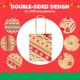thumbnail image 3 of Bolsas de Regalo JOYIN Navidad de Papel Kraft 24 piezas 13x11x5 cm, 3 of 8