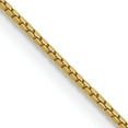 thumbnail image 3 of Finest Gold 14K 0.9 mm Box with Spring Ring Clasp Chain, 3 of 11