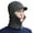 Gray, variant on Ear Protective Fleece Neck Gaiter Hat with Ear Flap Hooded Hat for Hiking Skiing Cold Weather Skull Hat Sport Headgear