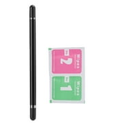 KAUU Tablet Stylus Mobile Phone Accessories Accurate WearResistant Fiber Nib for iOS / Huawei(Black )